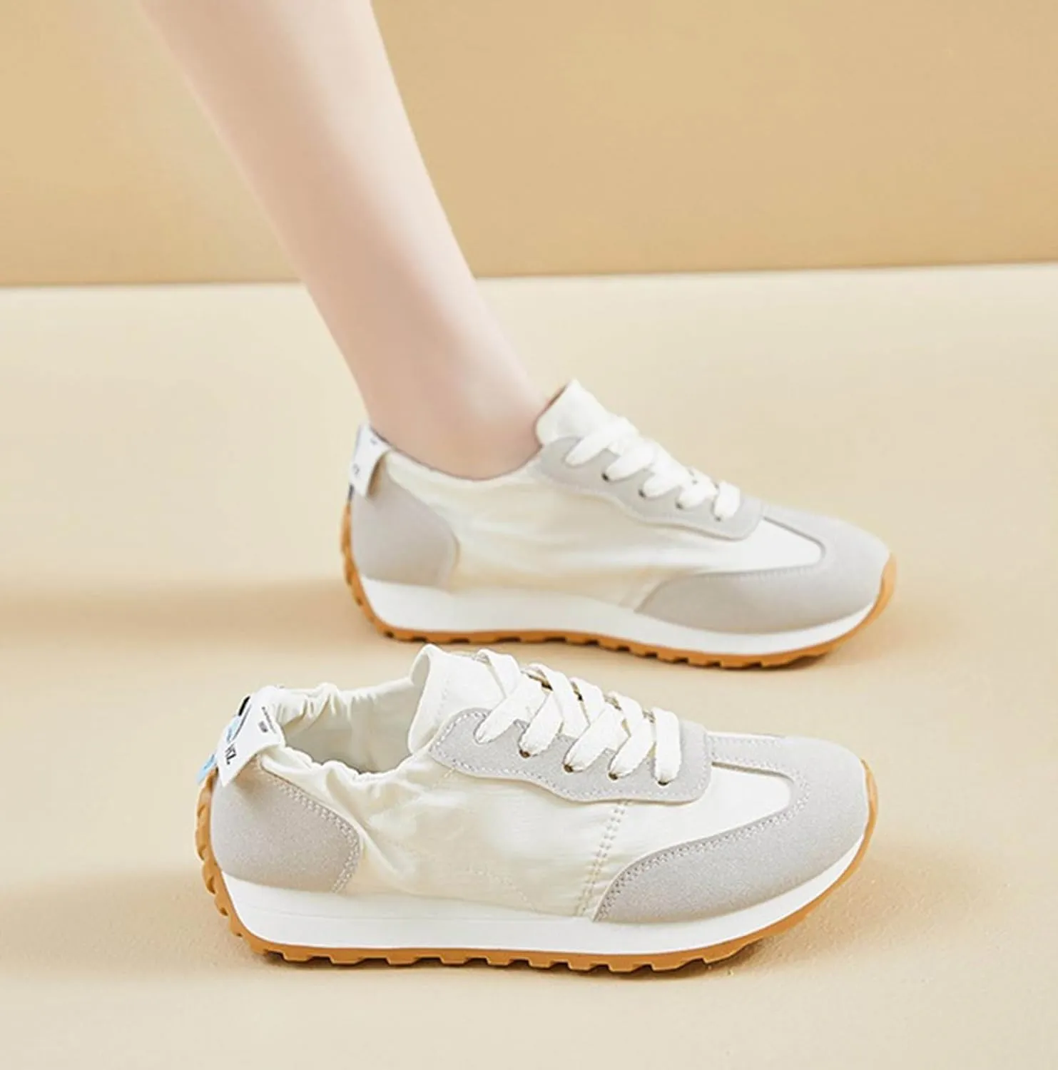 Orthopedic Casual Shoes for Plantar Fasciitis Relief Womens Slip On Walking Sneakers with Arch Support Comfortable Loafers Diabetic Feet