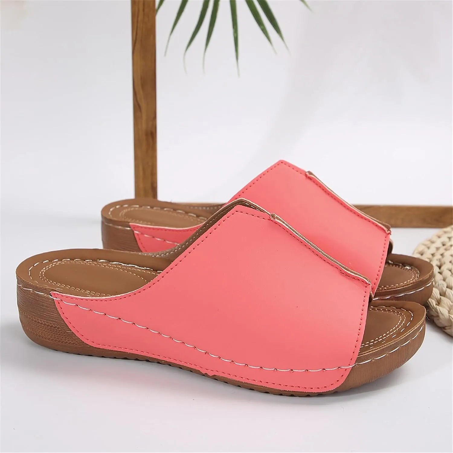 Orthopedic Sandals For Women Dressy Summer Casual Arch Support Comfortable Orthotic Flat Slides Flip Flops Slippers Sandalias