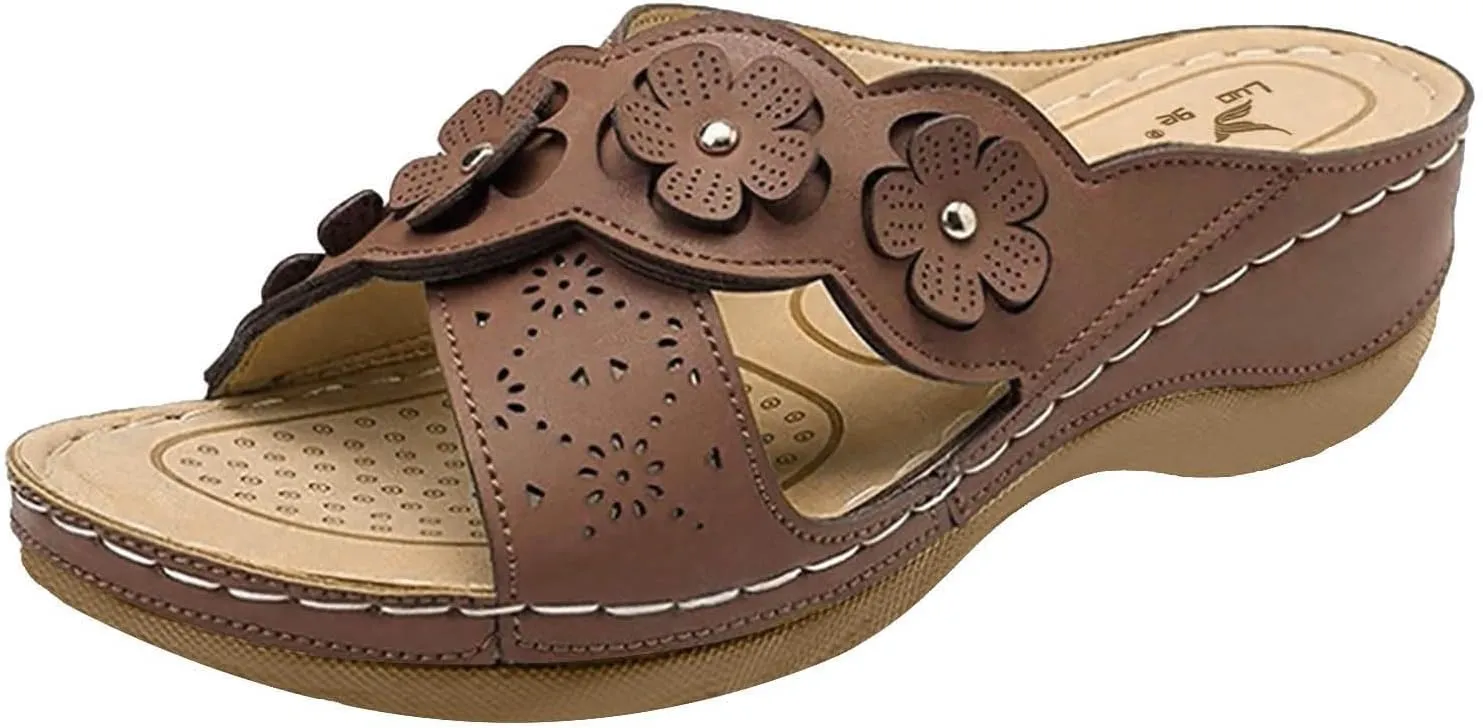 Orthopedic Slippers for Women Casual Summer Comfortable Flat Sandals Womens White Flip Flops Womens Sandal