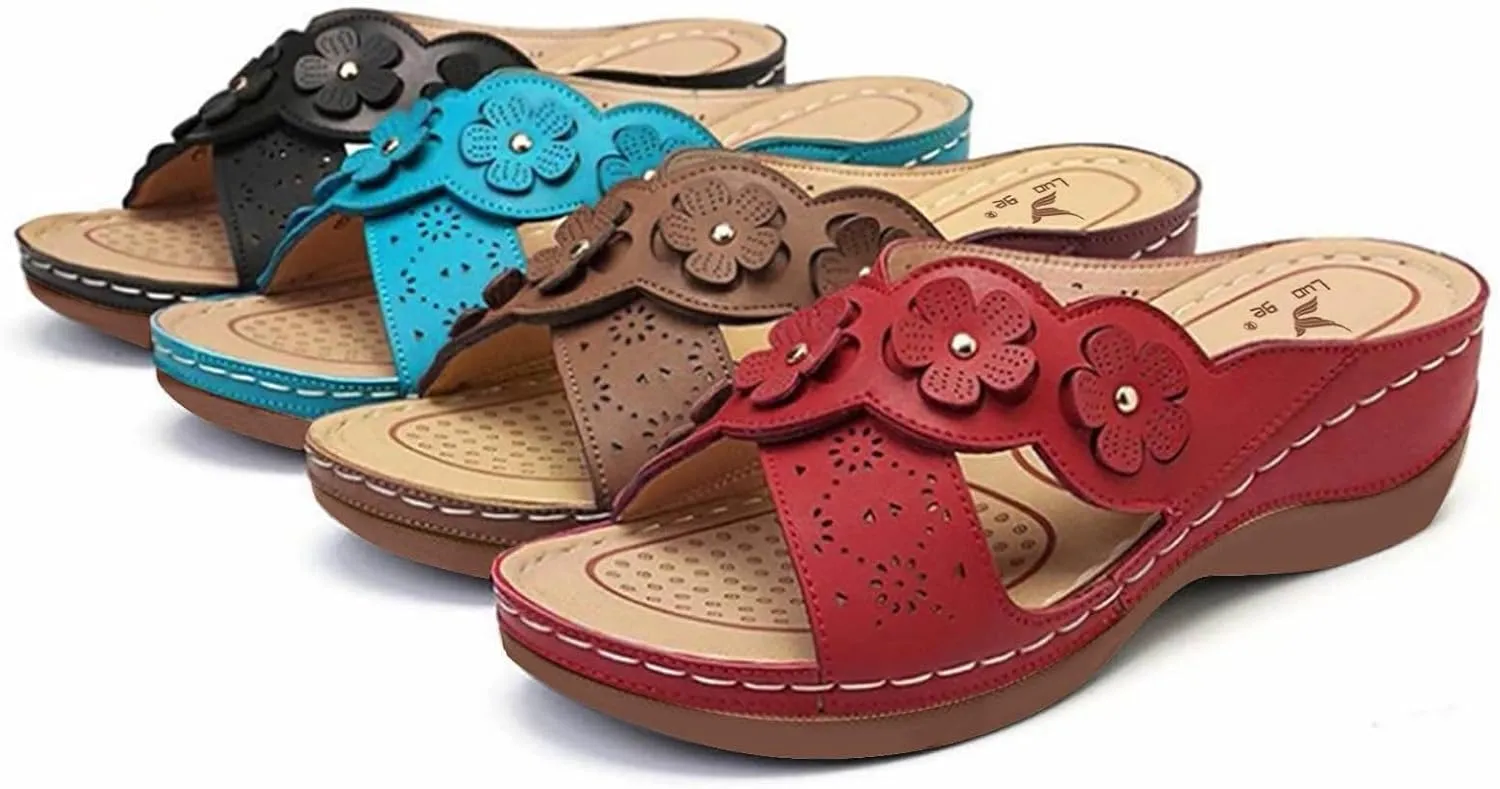 Orthopedic Slippers for Women Casual Summer Comfortable Flat Sandals Womens White Flip Flops Womens Sandal