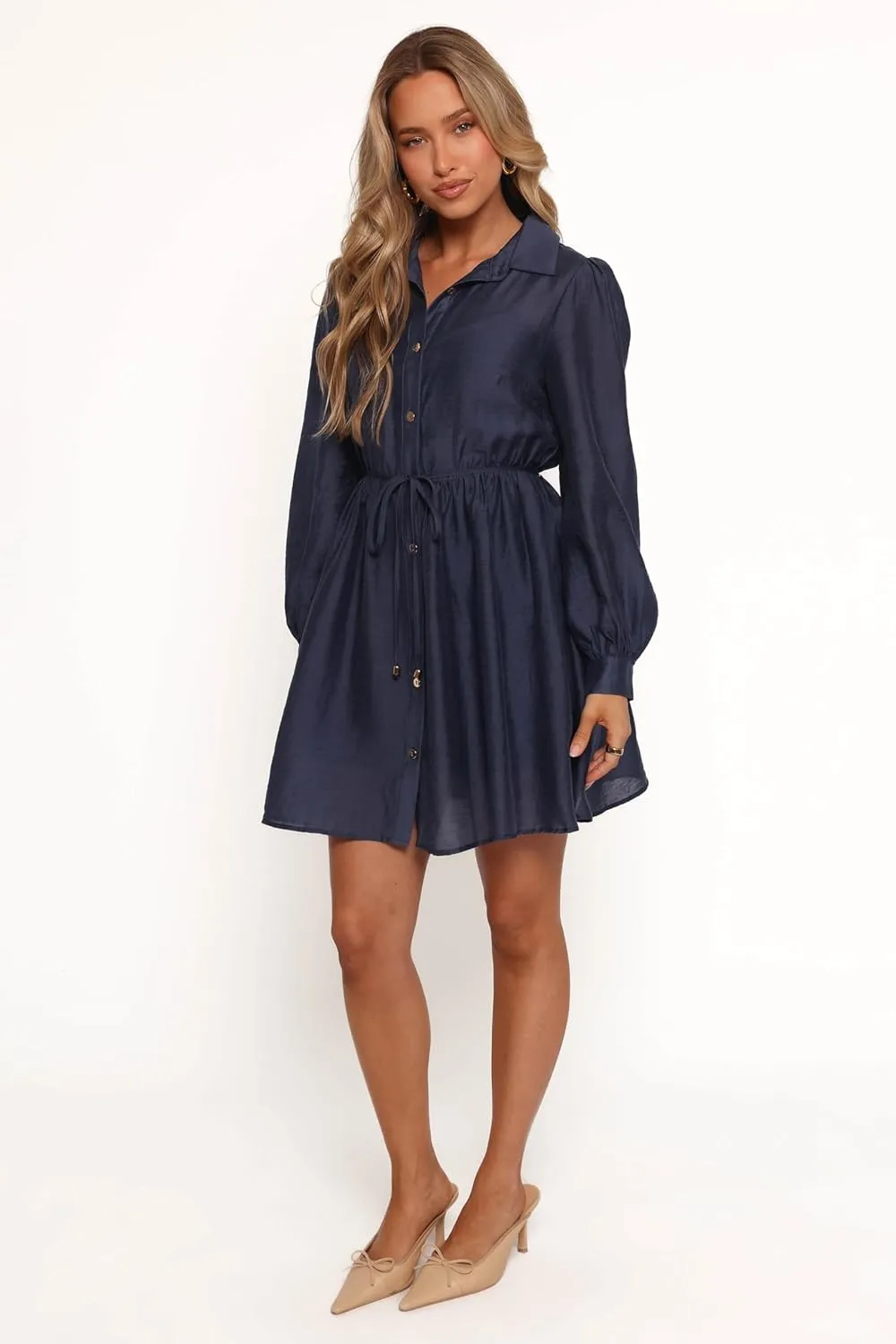Petal & Pup Women's Everett Long Sleeve Mini Dress
