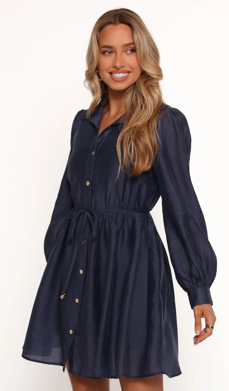 Petal & Pup Women's Everett Long Sleeve Mini Dress