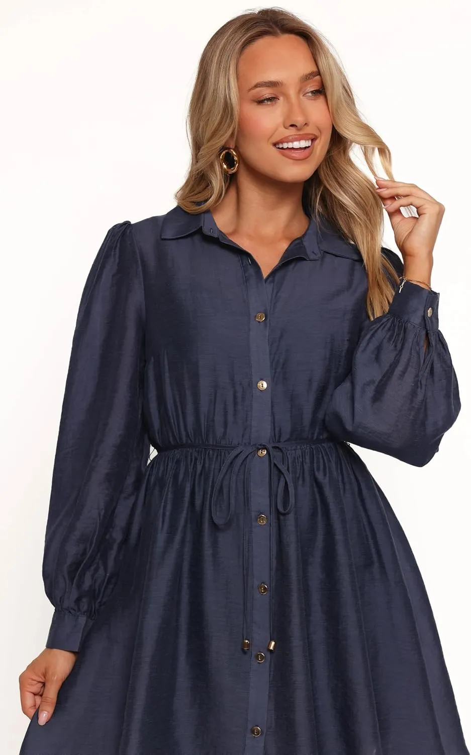 Petal & Pup Women's Everett Long Sleeve Mini Dress