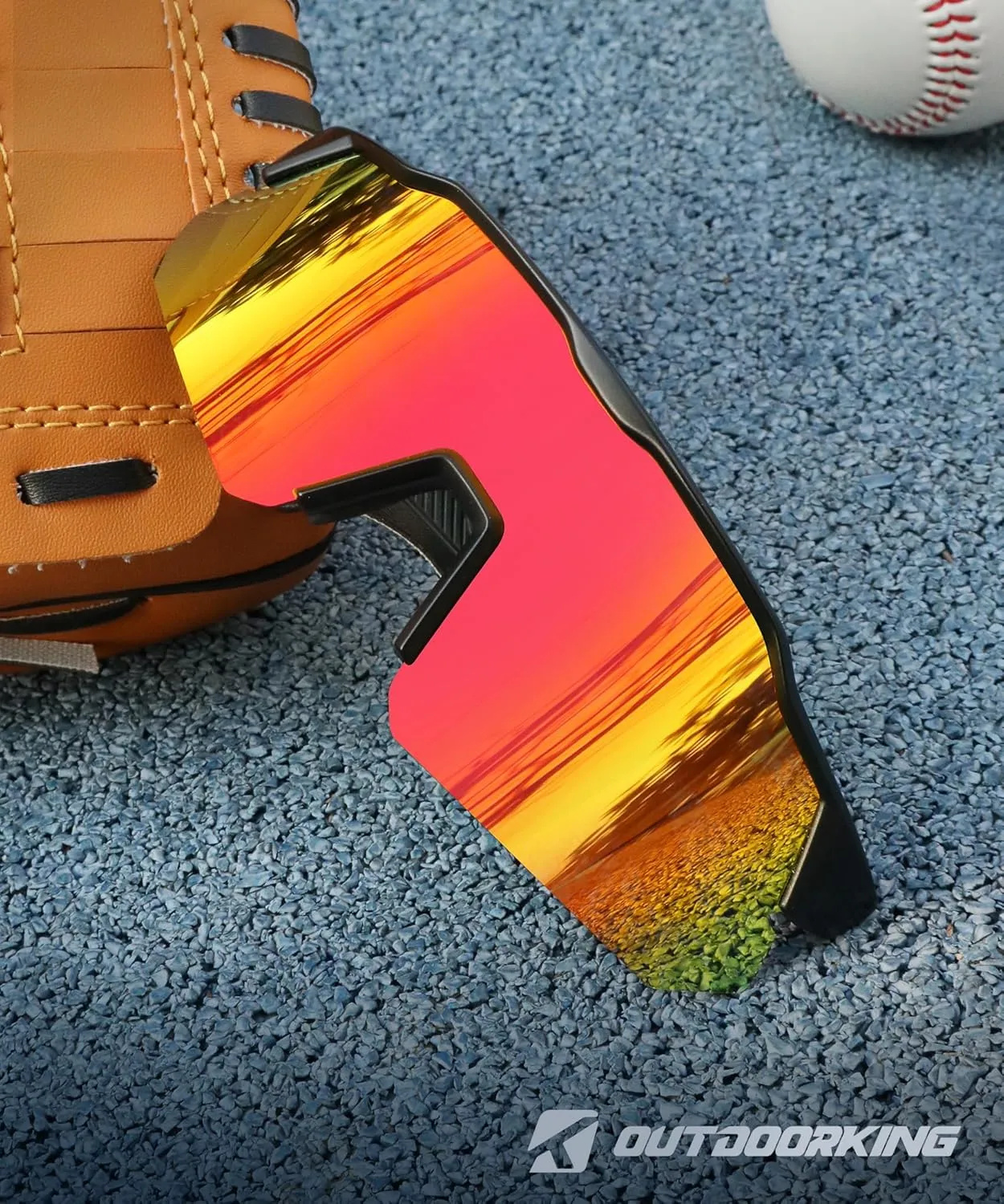 Polarized-Sunglasses-Men Sports Sun-Glasses Mens-Sunglasses: UV400 Protection for Cycling Fishing Golf