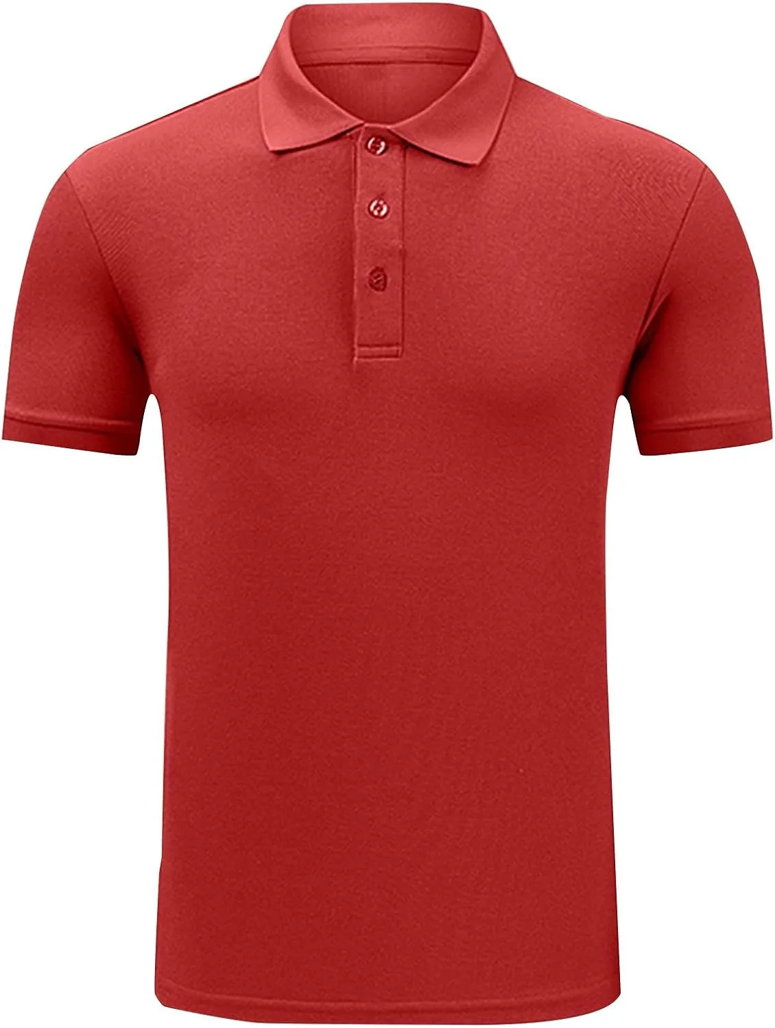 Polo Shirts for Men Short Sleeve Quick Dry Moisture Wicking Casual Solid Golf Tshirts 2025 Stylish Performance