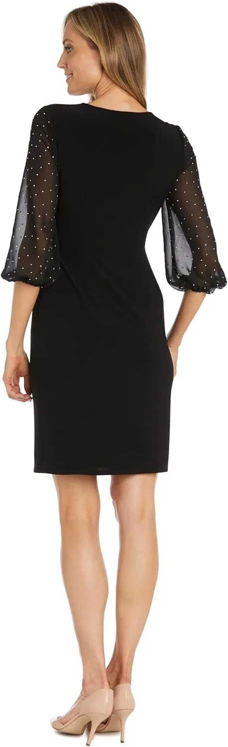 R&M Richards Women's Chteau Lumire Beaded Gown