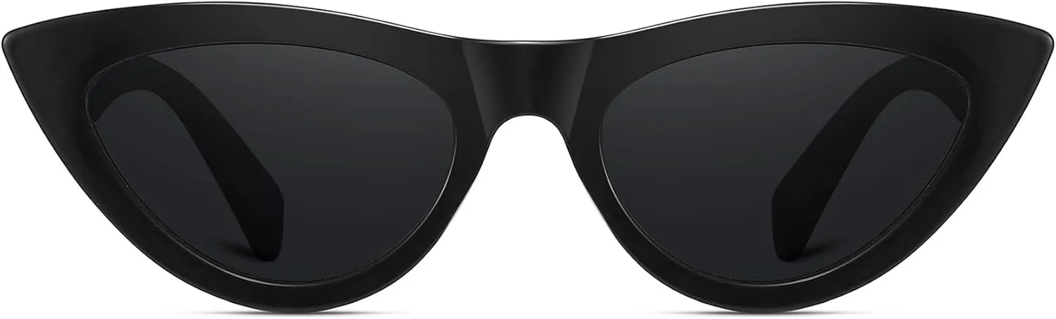 Retro Cat Eye Sunglasses for Women Trendy Polarized Womens Sunnies