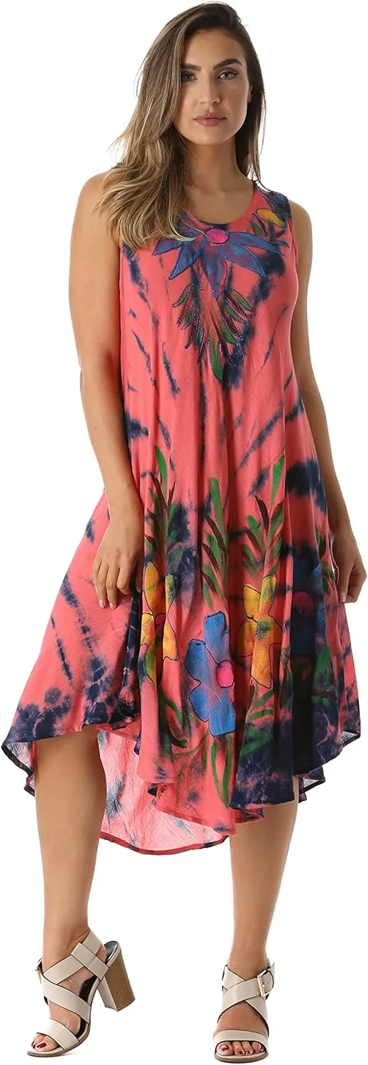 Riviera Sun Sleeveless Umbrella Dresses for Women