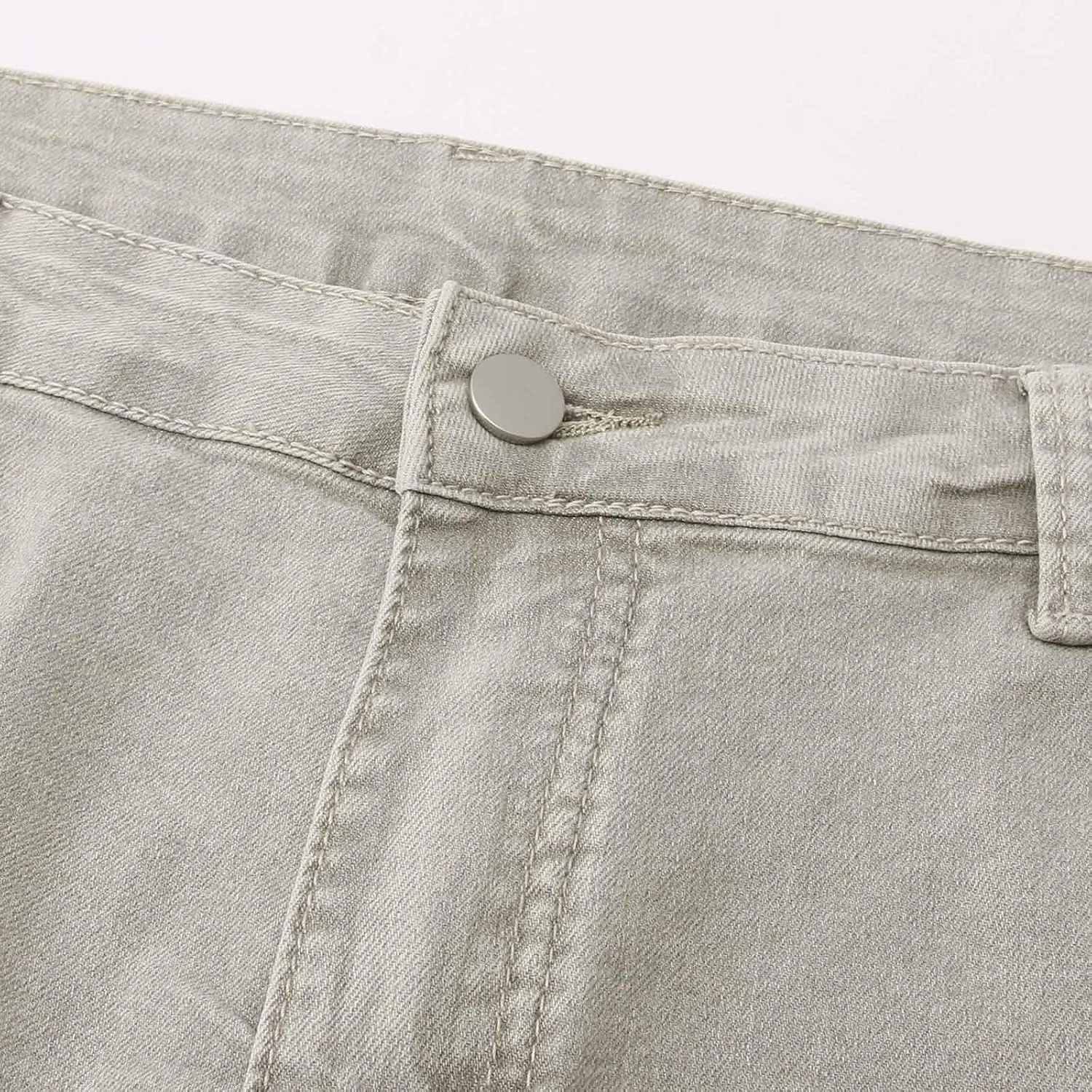 Stacked Jeans Men Baggy Jeans Men Patch Flared Trousers Outfits Bell Bottom Disco Denim Pants Vintage Patch Jeans