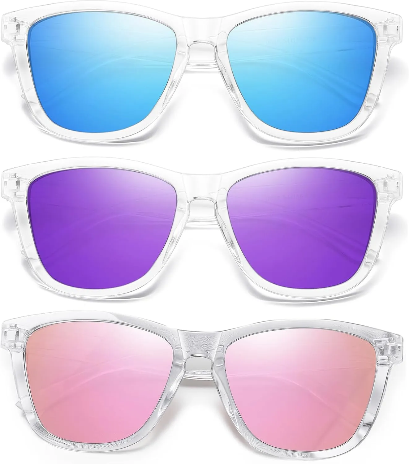 Sunglasses Womens Polarized Sunglasses for Women Trendy Designer Mirrored UV400 Protection Sun Glasses