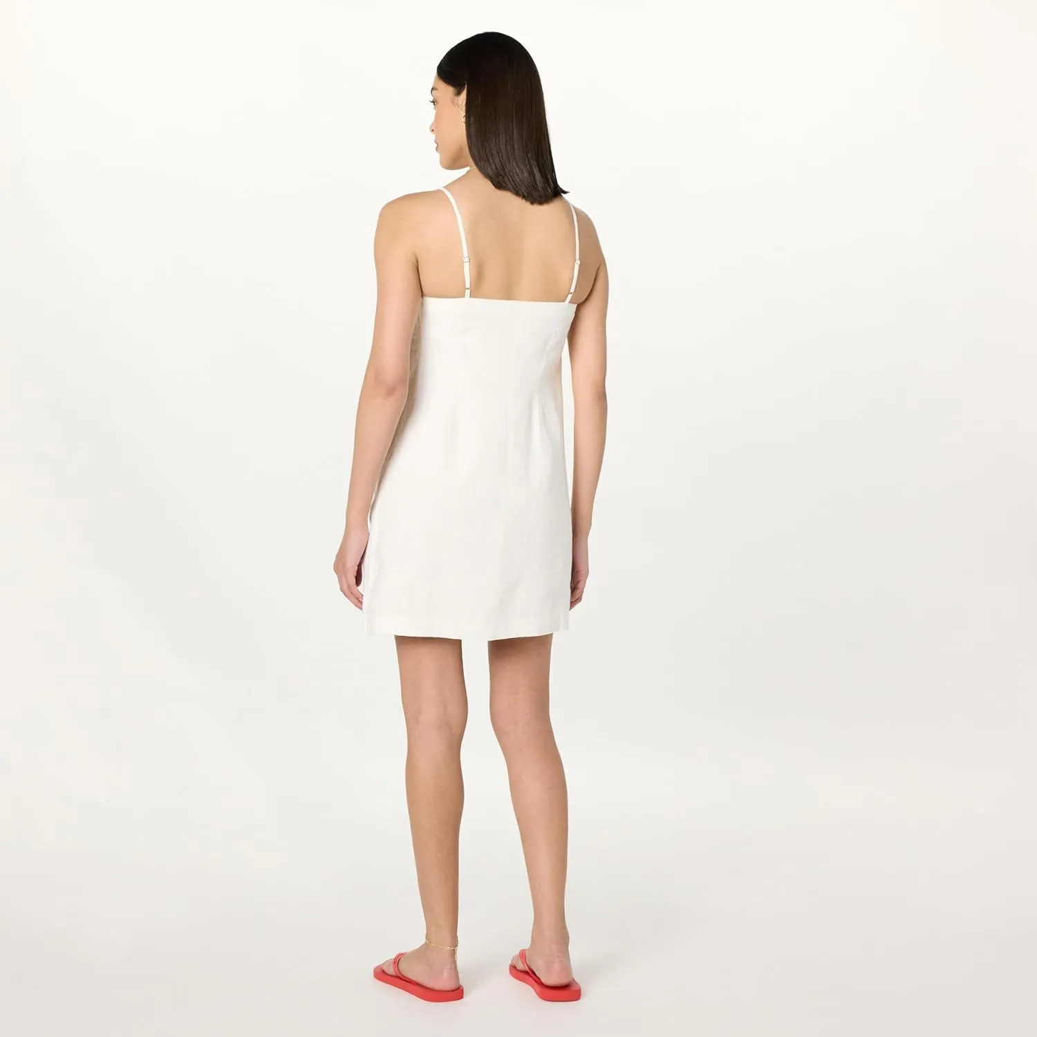 The Drop Women's Seville Linen Mini Shift Dress