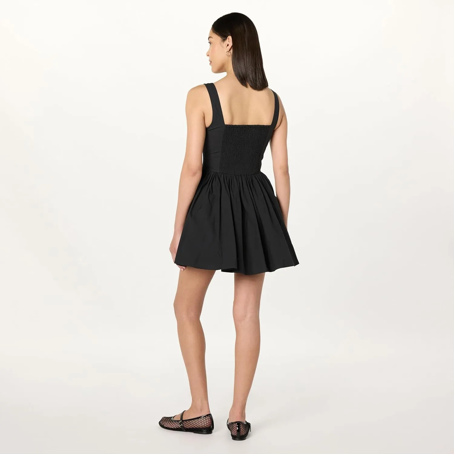 The Drop Women's V-Front Ballet Mini Dress
