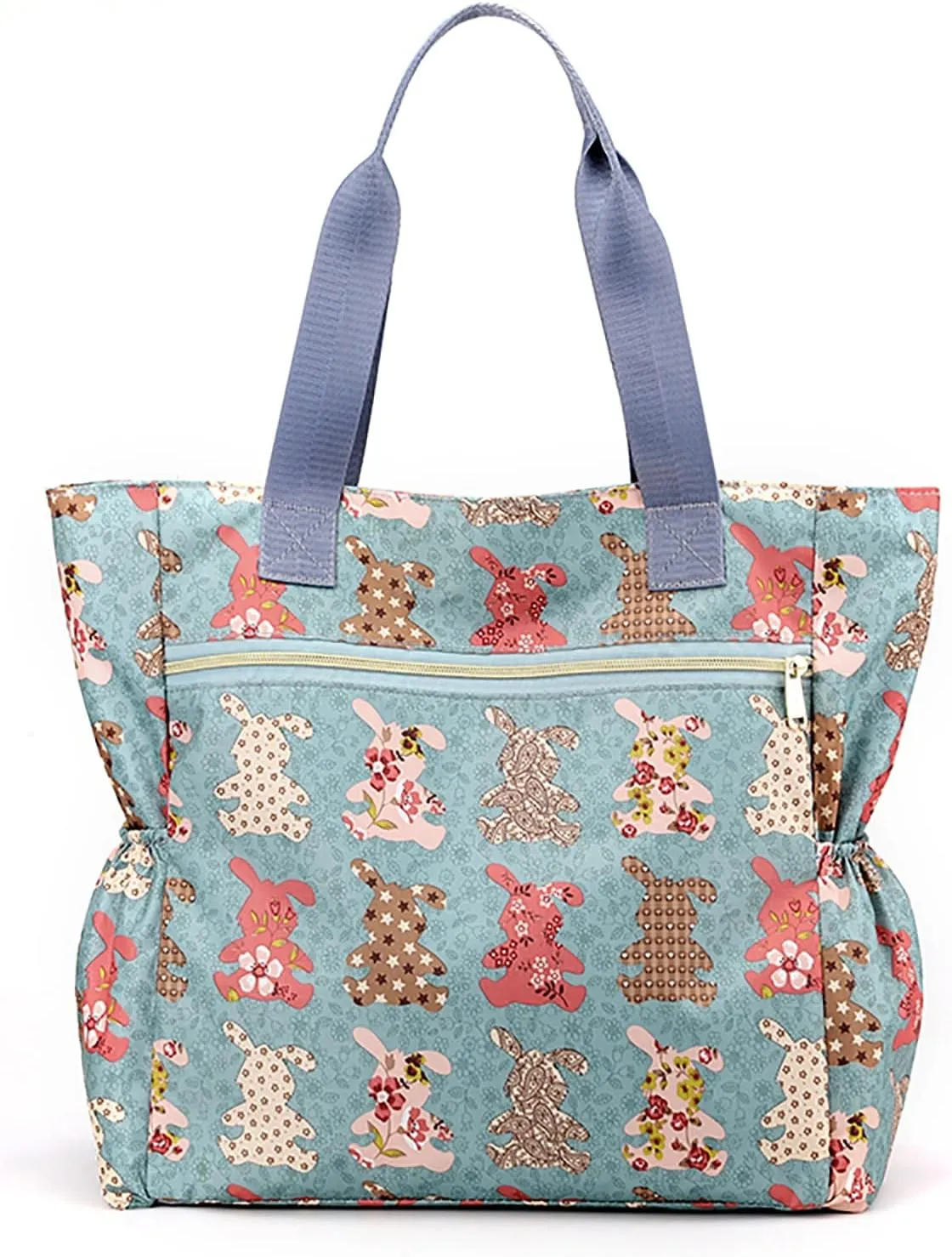 Tote Bag For Women Large Lightweight Nylon Shoulder Handbags And Travel Work Purse Woman Handbags