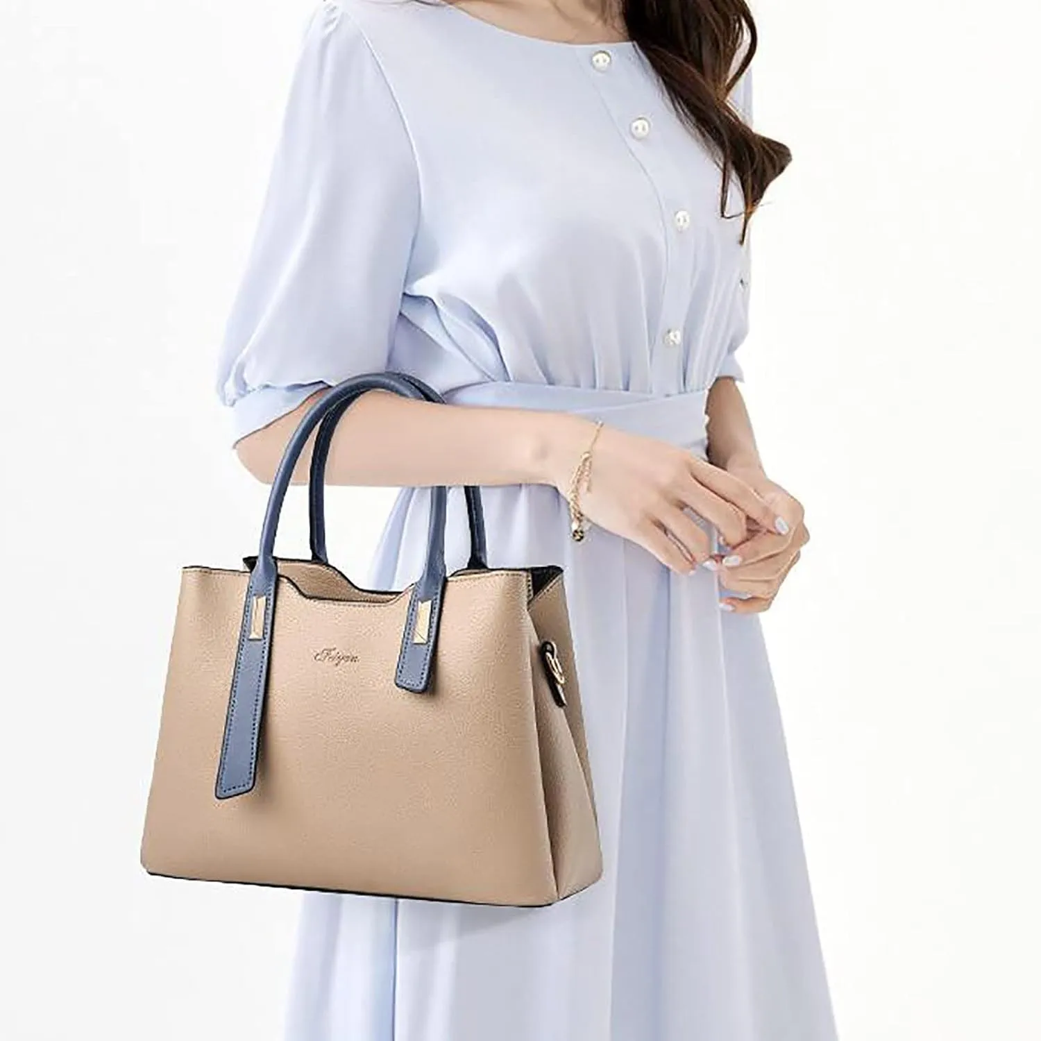 Tote Leather Bag For Women Fashion Handbags Ladies Purse Satchel Shoulder Bags Small Canvas Tote Bag