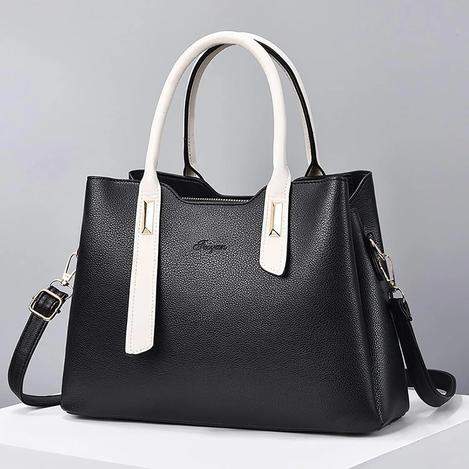 Tote Leather Bag For Women Fashion Handbags Ladies Purse Satchel Shoulder Bags Small Canvas Tote Bag