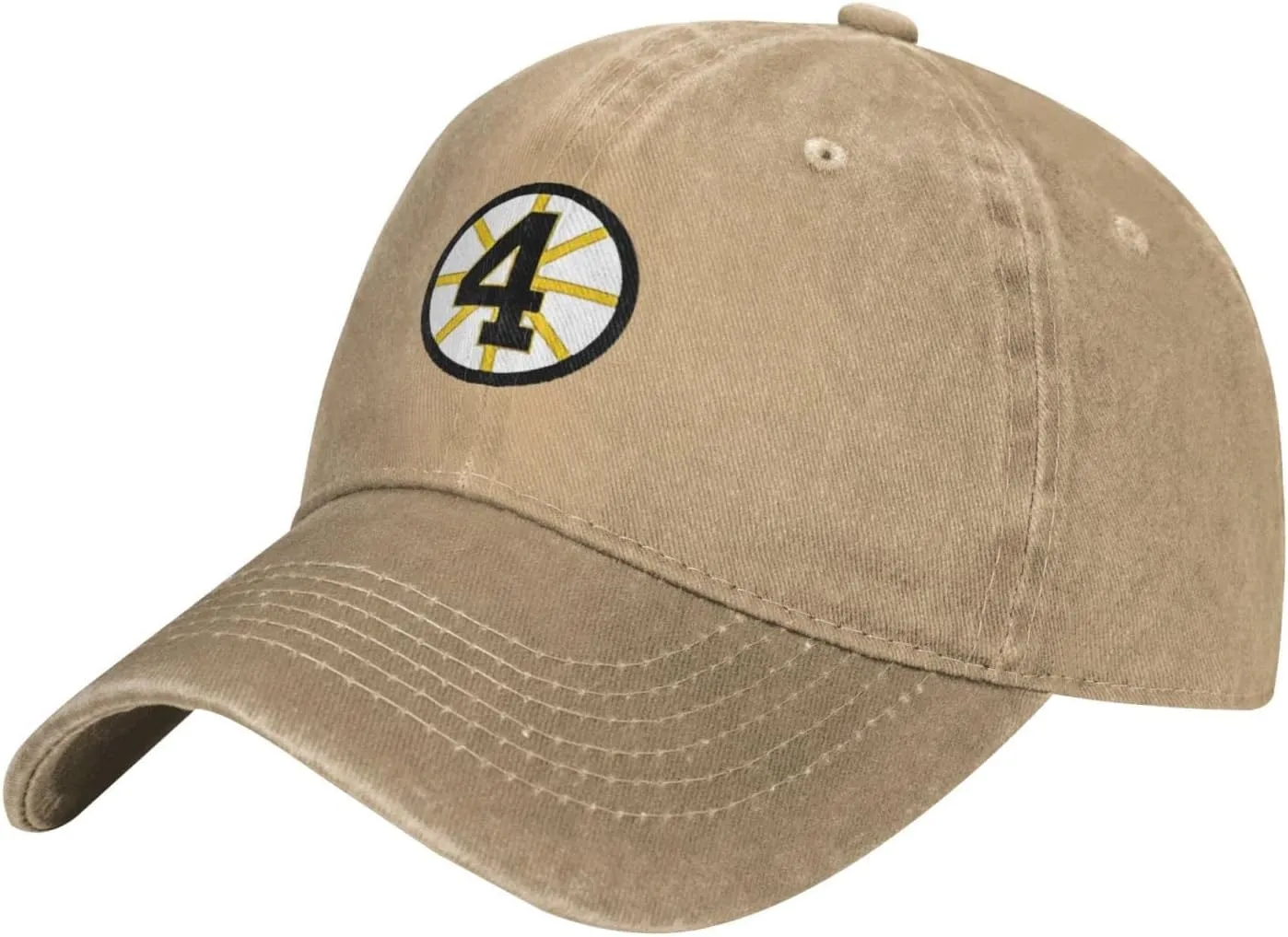 Unisex Classic Bobby-Orr-Retired-Number Adjustable Baseball Cap White