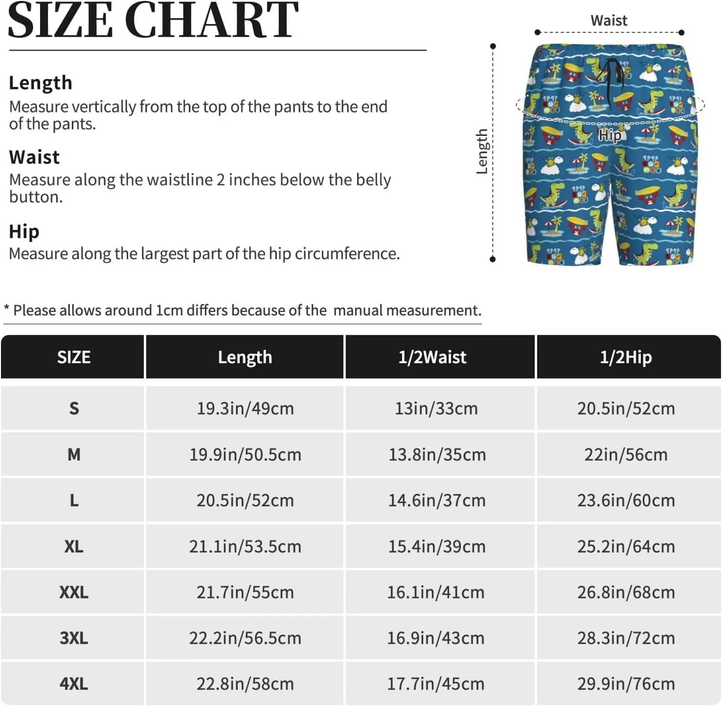 Vosery Mens Pajama Pants - Dinosaur Coconut Crab Comfy Sleep Shorts Mens Pajama Shorts, Mens Lounge Shorts Pj Pants