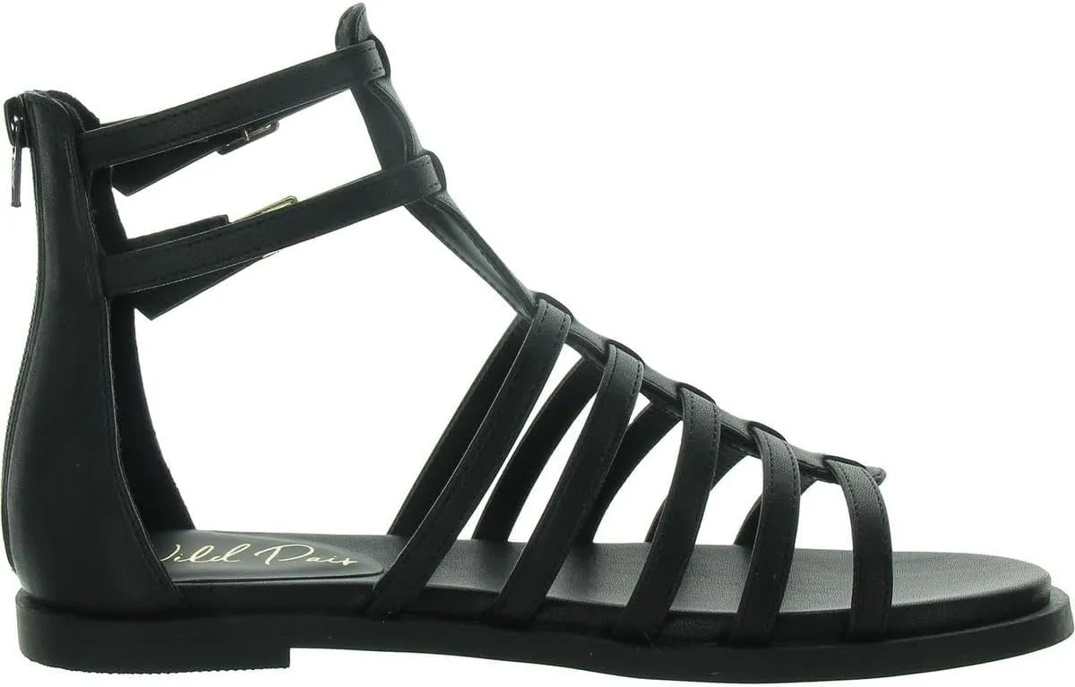 Wild Pair Womens ROMAN Strappy Open Toe Gladiator Sandals