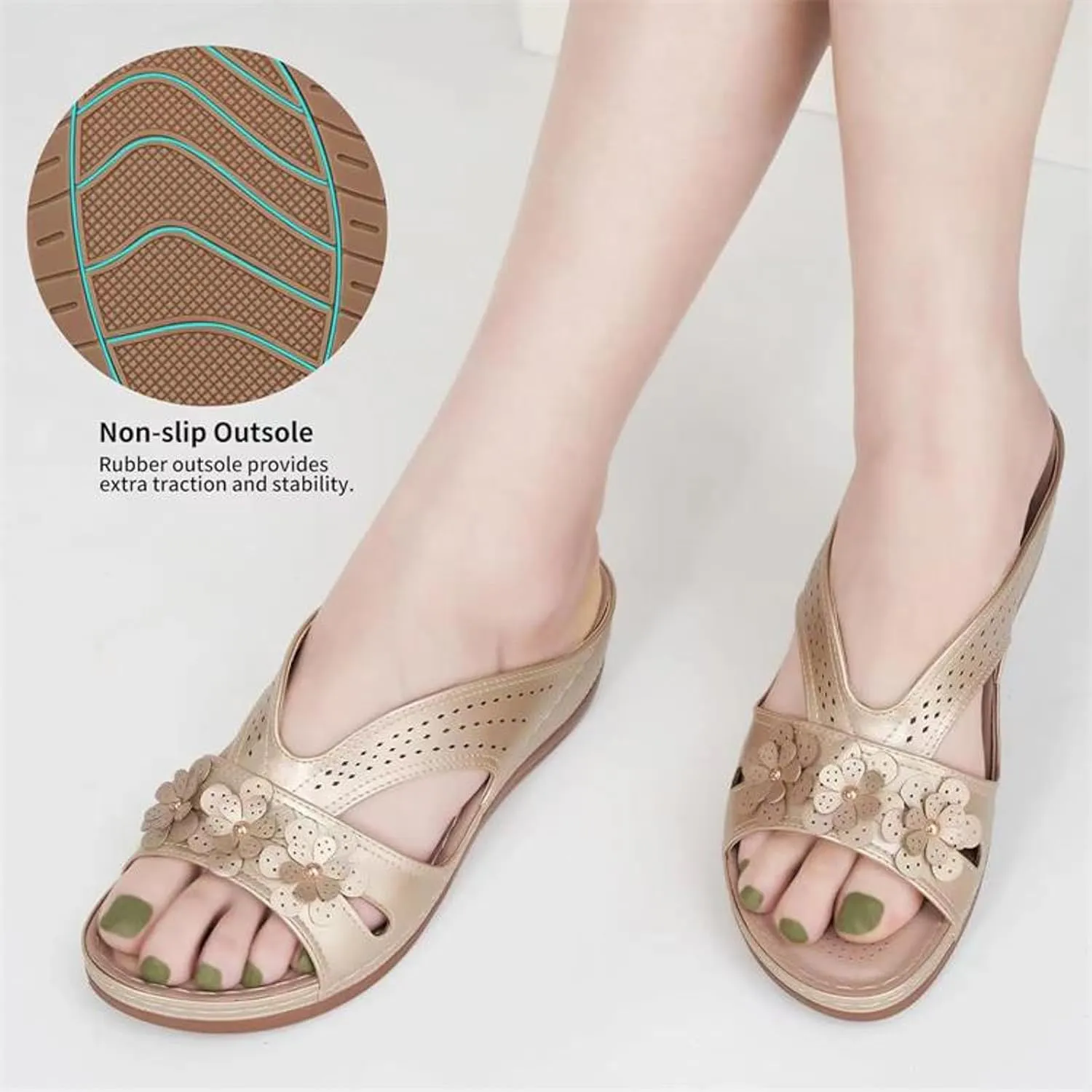 Women Wedge Sandals Dressy Wedge Sandals for Women Arch Support Women's Sandal Dressy Womens Sandal Comfortable