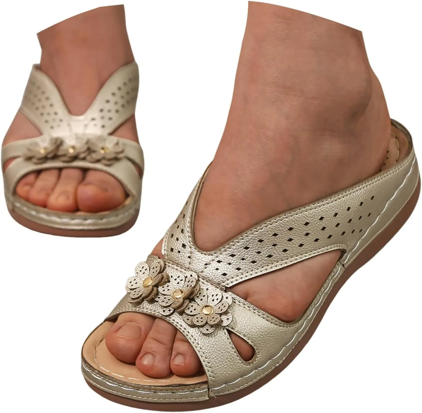 Women Wedge Sandals Dressy Wedge Sandals for Women Arch Support Women's Sandal Dressy Womens Sandal Comfortable