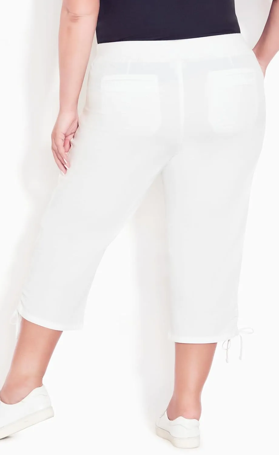 Women's Cotton Cinch Capri