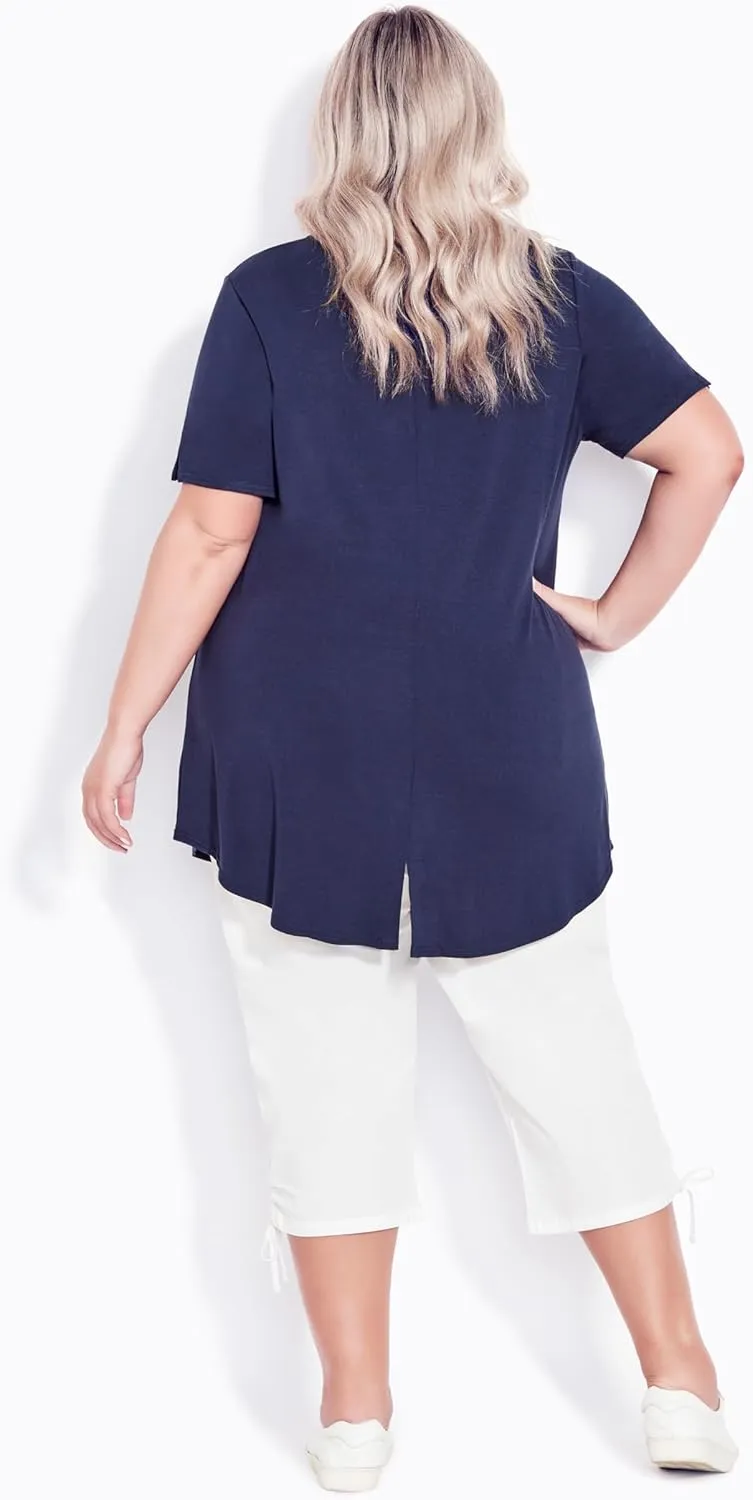 Women's Cotton Cinch Capri