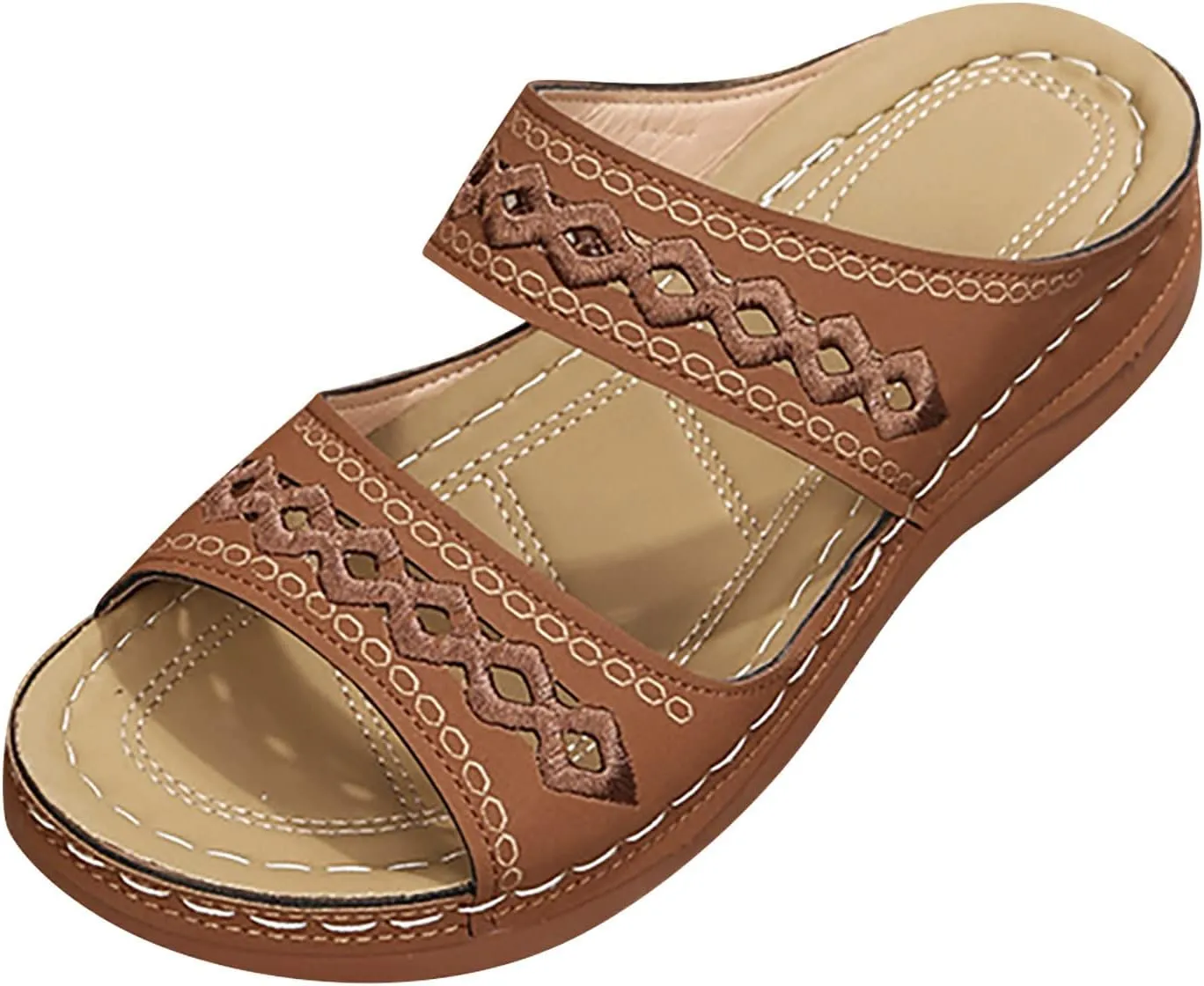 WomenS Orthopedic Arch Support Flowers Clip Toe Sandals Orthopedic Womens Sandals Platform Orthopedic Womens Boho Sandals Orthotic Womens Arch Support Flip Flops Ladies Orthopedic Women Shoes