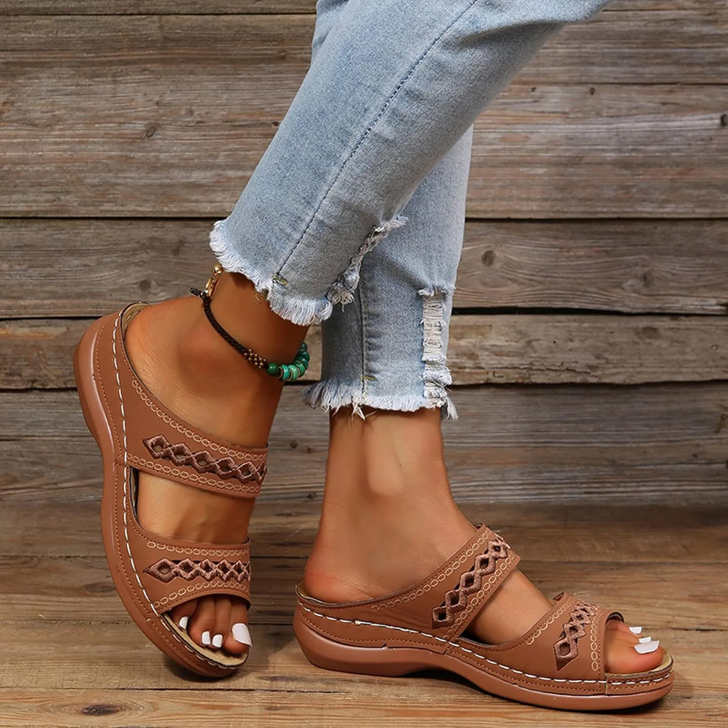 WomenS Orthopedic Arch Support Flowers Clip Toe Sandals Orthopedic Womens Sandals Platform Orthopedic Womens Boho Sandals Orthotic Womens Arch Support Flip Flops Ladies Orthopedic Women Shoes