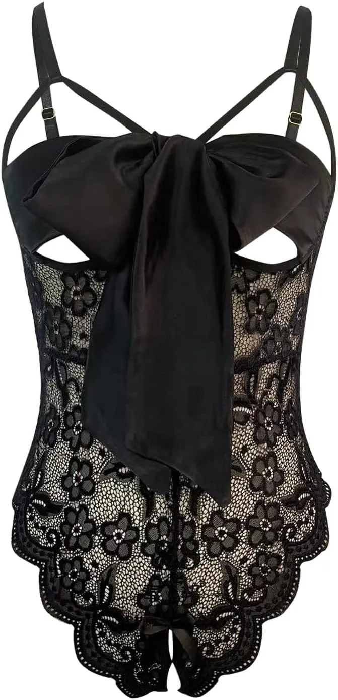 Womens Romper Lace Slutty Lingerie for Women for Sex Teddy Tummy Control Lingerie Sexy Lingerie Corset Lingerie Set