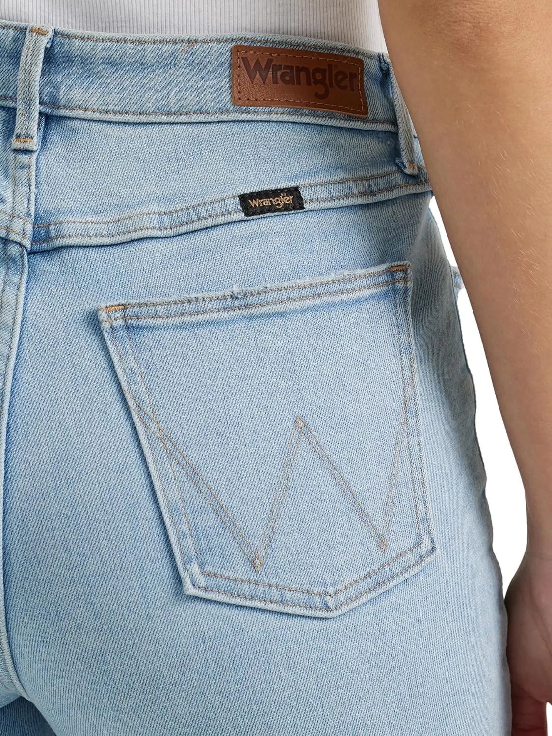 Wrangler Women's High Rise True Straight Fit Jean