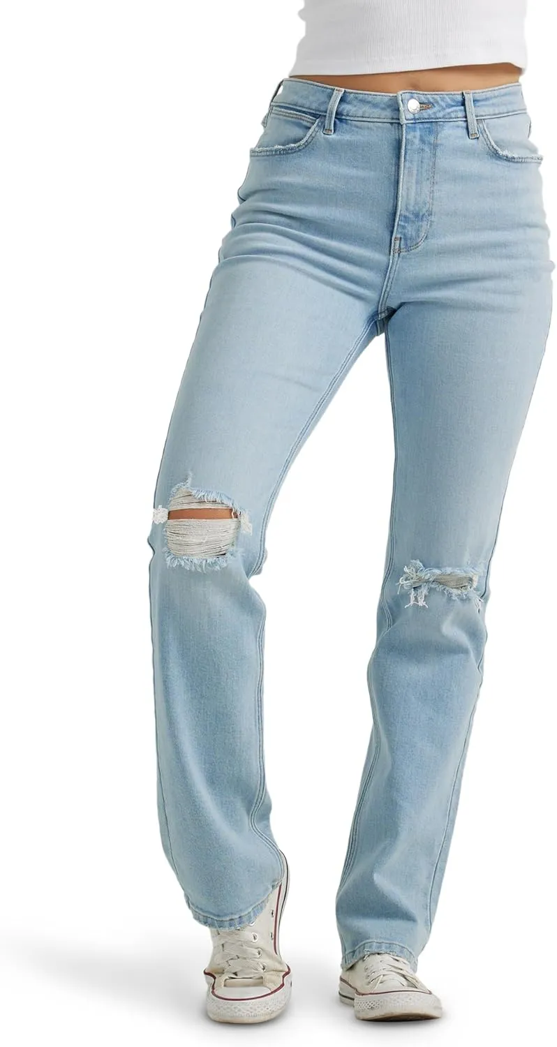 Wrangler Women's High Rise True Straight Fit Jean