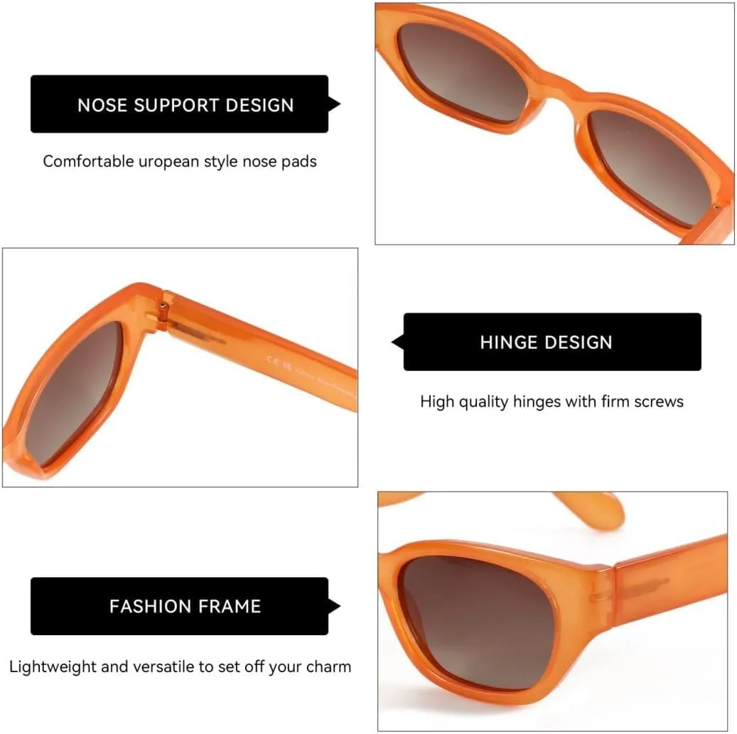ZENOTTIC Womens Sunglasses Polarized Sun Glasses Trendy Cat Eye UV400 Protection